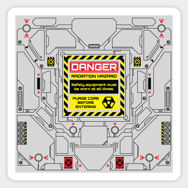 DANGER Sticker by DCLawrenceUK